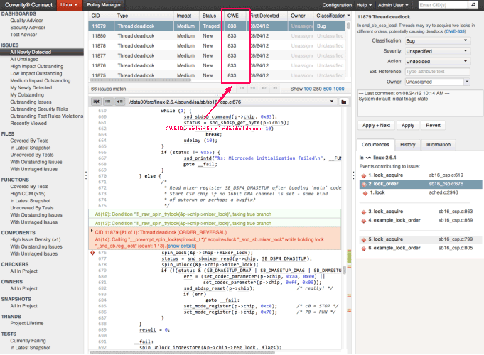 CWE and Compatibility Documentation