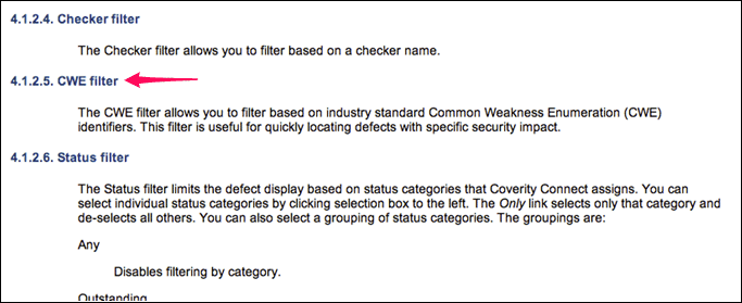 CWE and Compatibility Documentation