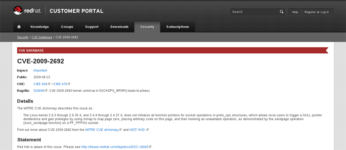 Red Hat Customer Portal