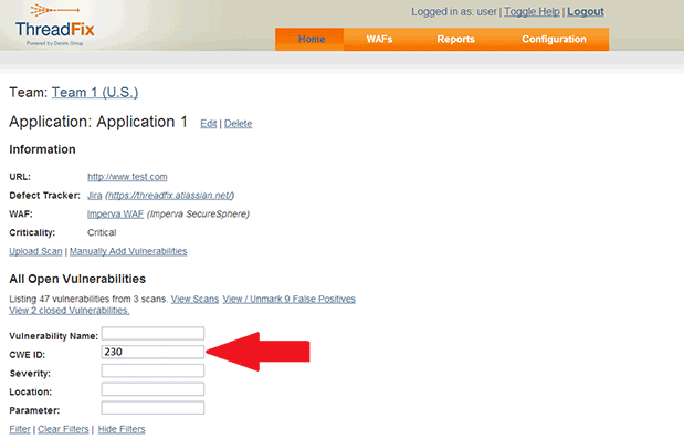Finding Tasks Using CWE Identifiers 4