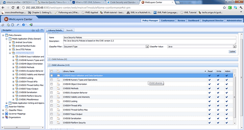 GETTING A LIST OF CLAIMED CWE IDENTIFIER COVERAGE 1