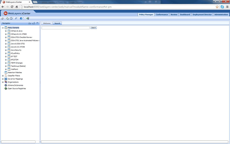FINDING ELEMENTS USING CWE IDENTIFIERS THROUGH THE GUI 1