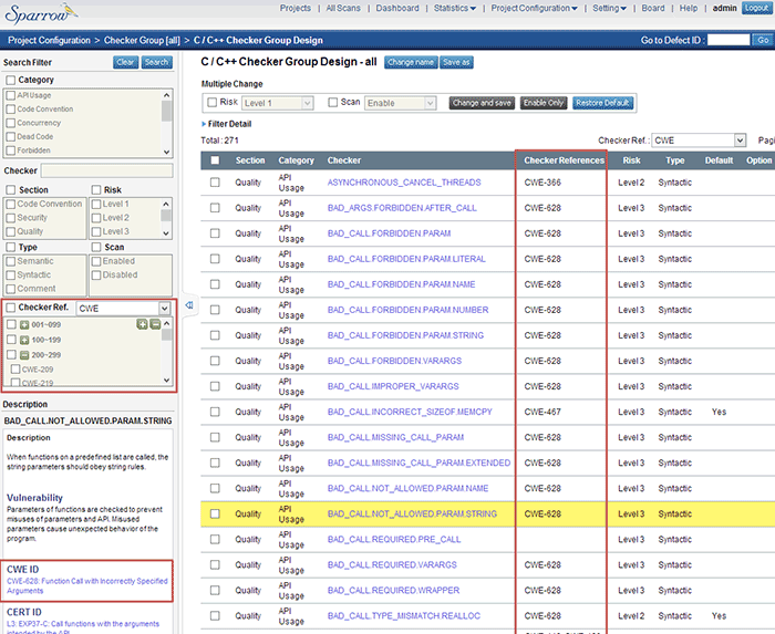Checker Group Design screen shot