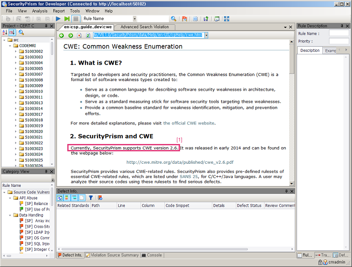 CVE and Compatibility Documentation