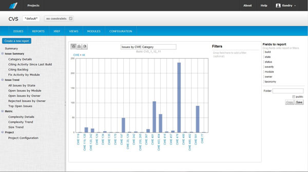 FINDING CWE IDENTIFIERS USING ELEMENTS IN REPORTS