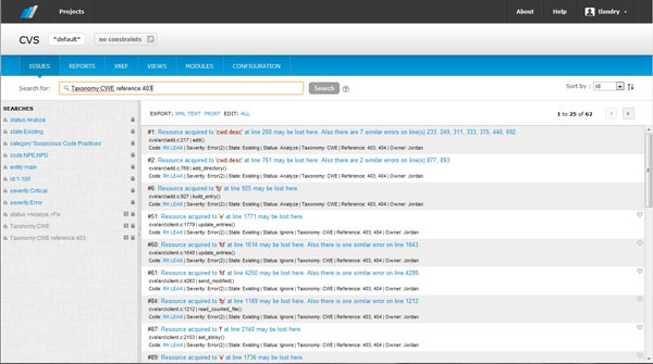 FINDING CWE IDENTIFIERS USING ELEMENTS IN REPORTS